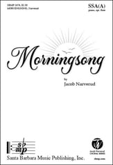 Morningsong SSATB choral sheet music cover